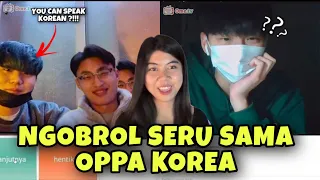 BUAT KETAWA OPPA KOREA DI OMETV 🤣 #OMETVSERVERKOREA