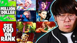 THE OFFICIAL STREET FIGHTER 6 TIERLIST
