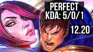 FIORA vs GAREN (TOP) | 5/0/1, 500+ games, 800K mastery | EUW Master | 12.20