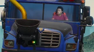 Thanking the bus driver