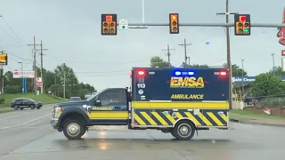 NEW EMSA Ambulance 113 Responding