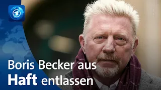 Ex-Tennisstar Boris Becker aus britischer Haft entlassen