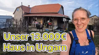 HAUSTOUR unser Haus in Ungarn | auswandern 2022