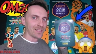 DUŻA PUSZKA KOLEKCJONERA ROAD TO RUSSIA 2018 PANINI UNBOXING