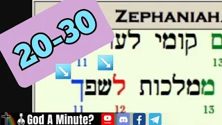 Rapture & 2nd Coming Secret In Zephaniah 3:8 Hebrew Explains A Lot ⬆️