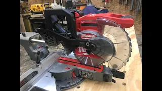 Milwaukee 7-1/4" cordless Miter Saw Review