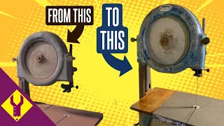 How I repaired an Antique Bandsaw