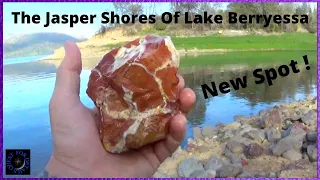 Rockhounding A New Location - The Jasper Shores Of Lake Berryessa - By : Quest For Details