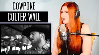 COLTER WALL... Cowpoke | VOICE COACH REACTS | When he hits you with a completely different sound...