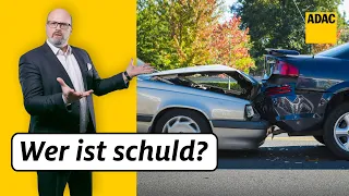 Auffahrunfall: Wer auffährt, ist immer schuld? - Oder!? | ADAC | Recht? Logisch!