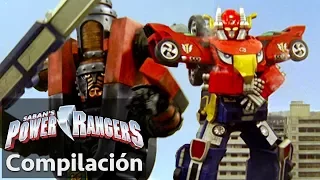 Power Rangers en Español | Peleas de Zord: Power Rangers RPM!