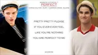 Glee _ Perfect Lyrics