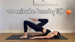 10 minute pilates booty workout | no equipment | lift and tone