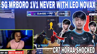 SG MrBoro 1v1 Never With LEO NOVAx | Cr7 Horaa Shocked 😱 | Clash with kvn #shorts