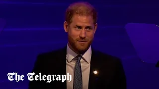 Prince Harry talks about Queen Elizabeth II during London visit