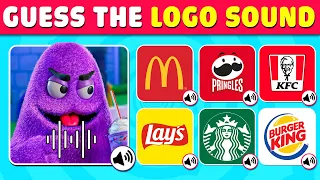 Can You Guess The Logo Sound | Grimace Shake, McDonald's | Logo Quiz