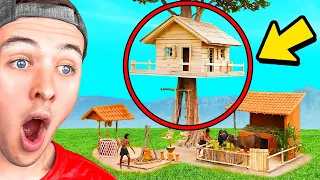 The MOST INSANE Treehouse MANSION!