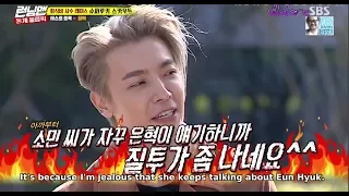 Donghae's jealousy over Eunhyunk! (Eng/Esp)