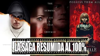 El Conjuro | La Saga Resumida al 100% (PARA VER LA MONJA 2) | El Universo del Conjuro