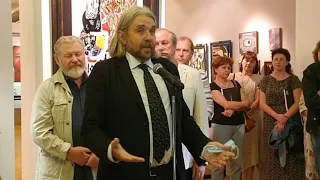 Евгений Ромашко. Третья Московская Международная выставка художественной эмали 2020