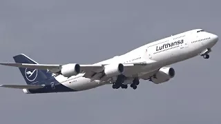 +30 Min PURE HEAVY Take Offs Frankfurt Airport A380, B787, A340