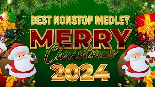 [Lyric] Merry Christmas 2024  Non Stop Christmas Songs Medley 2024  Top Best Christmas Songs 2024 🎄