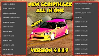 NEW SCRIPTHACK ALL IN ONE CAR PARKING MULTIPLAYER 4.8.8.9