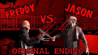 FREDDY vs JASON. Original ending (stop motion)