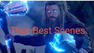 Thor's Top Lightning scenes.  Thor's Top scenes with storm breaker &mjolnir.