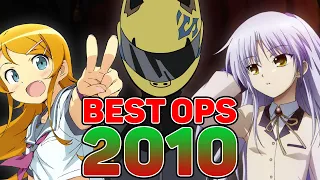 Top Anime Openings of 2010