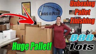 888 Lots Finishing This Massive Pallet Unboxing - Fantastic Items that I Show You - Online Reselling