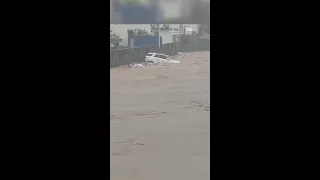 Deadly China Flooding Carries Away Car In Horrifying Scene