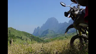 Путешествие по Лаосу на мотоцикле / Travelling around Laos by motorbike / Motorradreise durch Laos