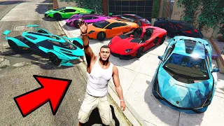 GTA 5: Stealing Expensive LAMBORGHINI From Billionaires (GTA V Mods)