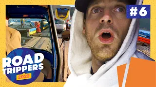 GEVAARLIJKE oversteek met KAPOTTE boot | Roadtrippers 2023 #6