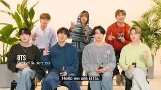 BTS Shoutout to the people of the UK!