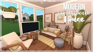 Minami Oroi Roblox Bloxburg Speed Build Modern Family Beach House - March 31 2021