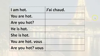 0047 Easily Learn French, AVOIR CHAUD / TO FEEL HOT