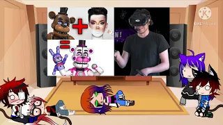 The limitBreaker Squad and Elizabeth Afton Reaction to Eddie Vr FANF