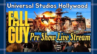 New The Fall Guys Pre Show Before Water World at Universal Studios Hollywood