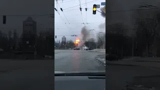 Second hit in Tv Tower at Kyiv