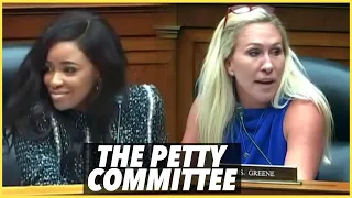 Congress Meeting Turns into Ratchet Roast Session! Jasmine Crockett & Marjorie Taylor Greene React!