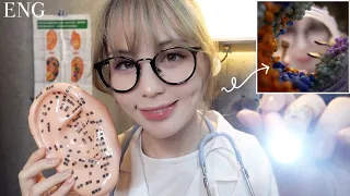 English ASMR Ear Cleaning & Acupuncture Clinic👂💤+Some Japanese whispers