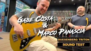 Marco Panascia e Gabe Costa provano un Duesenberg Triton