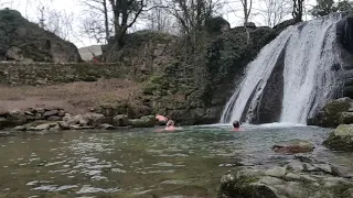 Janets Foss Winter Swim