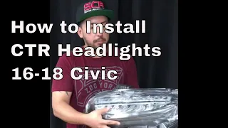 DIY: How to install 2016-2018 Civic Type R headlights Depo or Generic