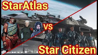 Star Atlas vs Star Citizen - Unbiased Comparison / Review