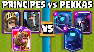 PRINCIPES vs PEKKAS | OLIMPIADAS de CLASH ROYALE