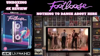 Footloose 4k Ultra HD Bluray Steelbook Unboxing & 4k Review