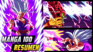 MANGA 100: RESUMEN | CELL MAX es ELIMINADO | DRAGON BALL SUPER MANGA DBS